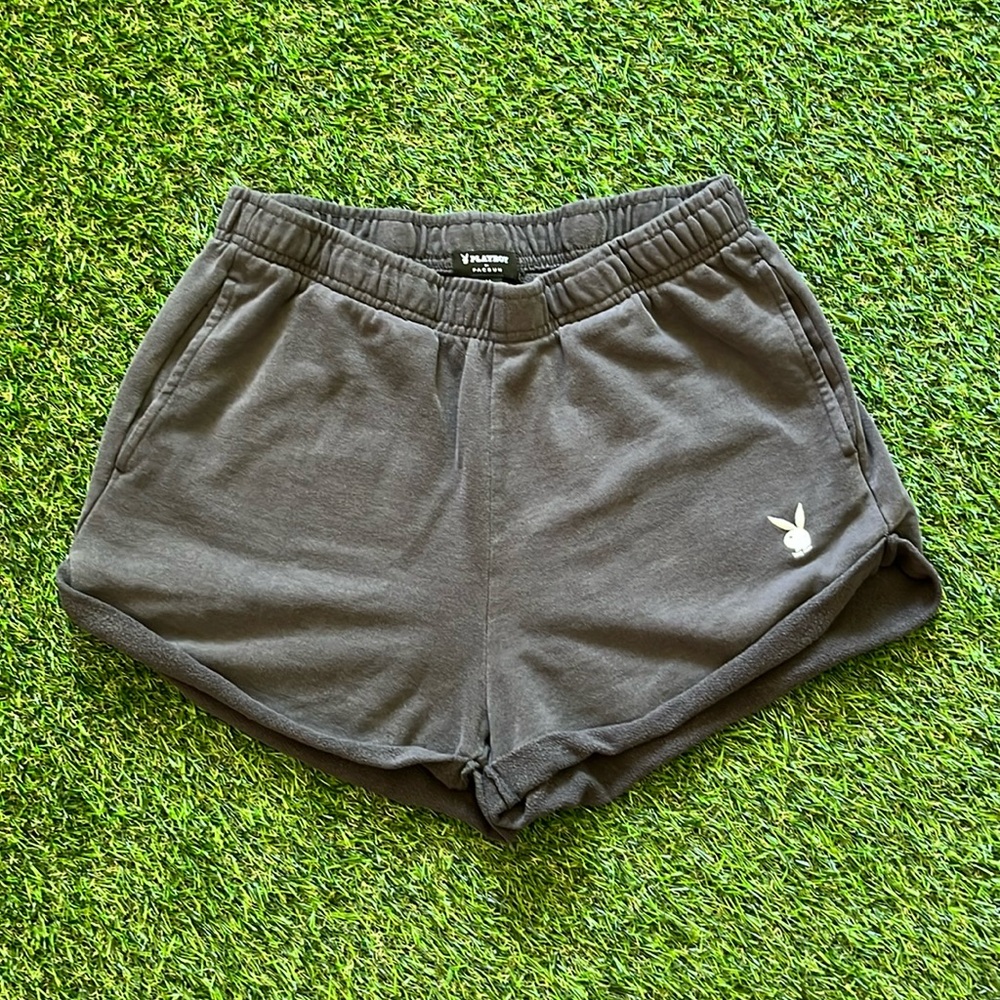Playboy x PacSun Bunny Rolled Shorts Medium